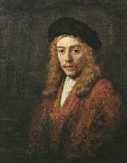 Rembrandt, Portrat eines jengen Mannes
